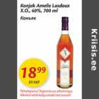 Allahindlus - Konjak Amelie Lasdoux X.O., 40%, 700 ml