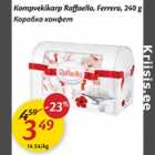 Kompvekikarp Raffaello, Ferrero, 240 g