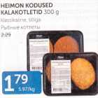 HEIMON KODUSED KALAKOTLETID 300 G