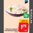 Makaroni-singisalat
Rimi kokkadelt, 500 g