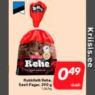 Allahindlus - Rukkileib Rehe,
Eesti Pagar, 390 g