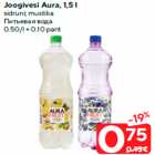 Allahindlus - Joogivesi Aura, 1,5 l

