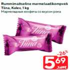 Rummimaitseline marmelaadikompvek
Tiina, Kalev, 1 kg
