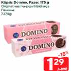 Allahindlus - Küpsis Domino, Fazer, 175 g

