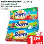 Allahindlus - Biskviitküpsis Barni Lu, 150 g
