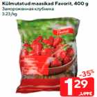 Külmutatud maasikad Favorit, 400 g
