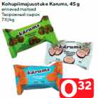 Kohupiimajuustuke Karums, 45 g
