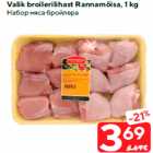 Allahindlus - Valik broilerilihast Rannamõisa, 1 kg
