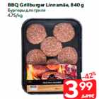 BBQ Grillburger Linnamäe, 840 g
