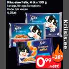 Kiisueine Felix, 4 tk x 100 g

