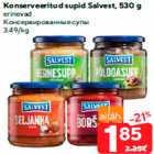 Allahindlus - Konserveeritud supid Salvest, 530 g

