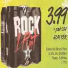 Allahindlus - Eesti õlu Rock Pint 6*0,568 l