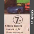 Allahindlus - Metallist mudeauto Cararama, 1:72,tk