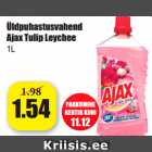 Allahindlus - Üldpuhastusvahend
Ajax Tulip Leychee
1L