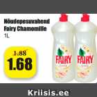 Allahindlus - Nõudepesuvahend
Fairy Chamomille
1L
