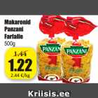 Allahindlus - Makaronid
Panzani
Farfalle
500g 