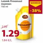 Allahindlus - Lemmik Provansaal
majonees
700 ml