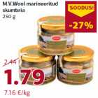 Allahindlus - M.V.Wool marineeritud
skumbria
250 g