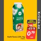 Allahindlus - Keefir Farmi, 2,5%, 1 kg