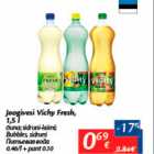 Allahindlus - Joogivesi Vichy Fresh, 1,5 l