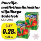 Allahindlus - Puuvilja-multivitamiininektar viljalihaga Sadotsok