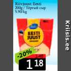 Riivjuust Eesti
200g 