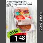 Allahindlus - Kanaburgeri pihv
660g 