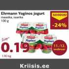 Allahindlus - Ehrmann Yoginos jogurt
maasika, vaarika
100 g