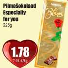 Allahindlus - Piimašokolaad Especially for you 225 g