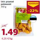 Allahindlus - Uvic praetud
pelmeenid
350 g