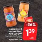 Aasiapärased kastmed Rimi, 480-500 g***