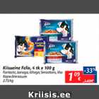 Allahindlus - Kiisueine Felix, 4 tk x 100 g