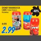 DISNEY RAHAKASSA CARS 10,8x19,6cm