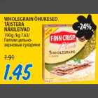 Allahindlus - WHOLEGRAIN ÕHUKESED TÄISTERA NÄKILEIVAD 190g