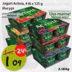 Jogurt Activia,4tkx 125g