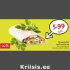 Магазин:Hüper Rimi,Скидка:Рап с тортильей и лососем нежного посола