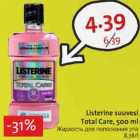 Allahindlus - Listerine suuvesi Total Care, 500 ml