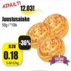 Allahindlus - Juustusaiake
50g / *10tk