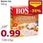 Allahindlus - Bosto riis
500 g