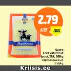 Allahindlus - Saare Leet viilutatud juust, 26%, 500 g