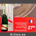 Allahindlus - Kpn kvaliteetvahuvein Mumm , 12%, 75 cl*