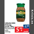 Allahindlus - Lahustuv kohv Krönung, Jacobs, 200 g