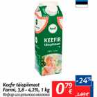 Allahindlus - Keefir täispiimast Farmi, 3,8 - 4,2%, 1 kg