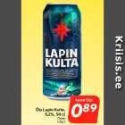 Õlu Lapin Kulta,
5,2%, 50 cl