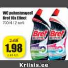 WC puhastusgeel Bret 10x Effect