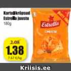 Kartulikrõpsud Estrella juustu 180 g