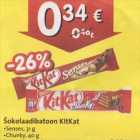Allahindlus - Sokolaadibatoon KitKat