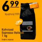 Allahindlus - Kohvioad Espresso Italiano 1kg