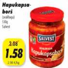 Allahindlus - Hapukapsaborš (sealihaga)530g Salvest