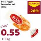 Allahindlus - Eesti Pagar
Perenaise sai
500 g